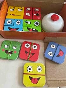 Customer photo review of Rubik Emoji Oyun Seti
