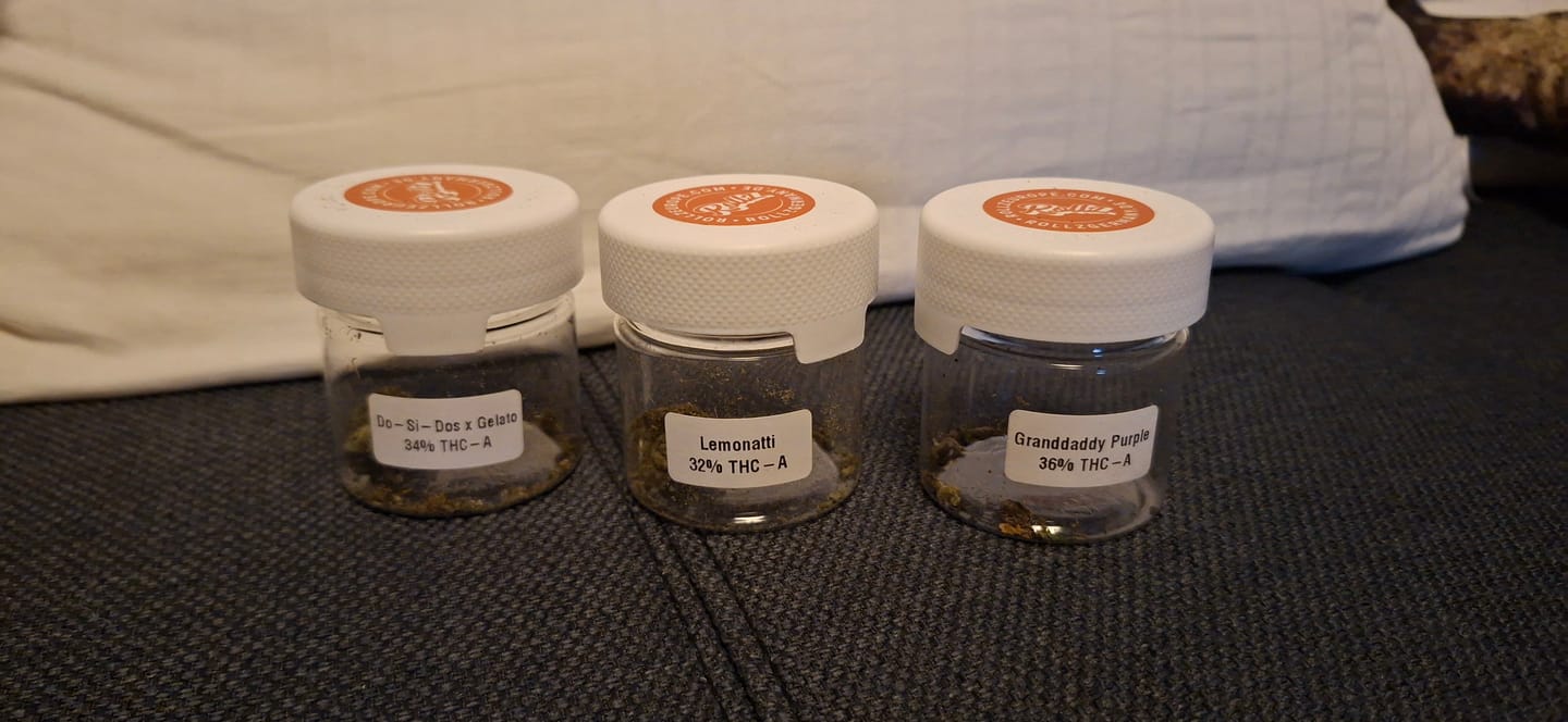 Customer photo review of THC-A 34% Blüten Do-Si-Dos x Gelato