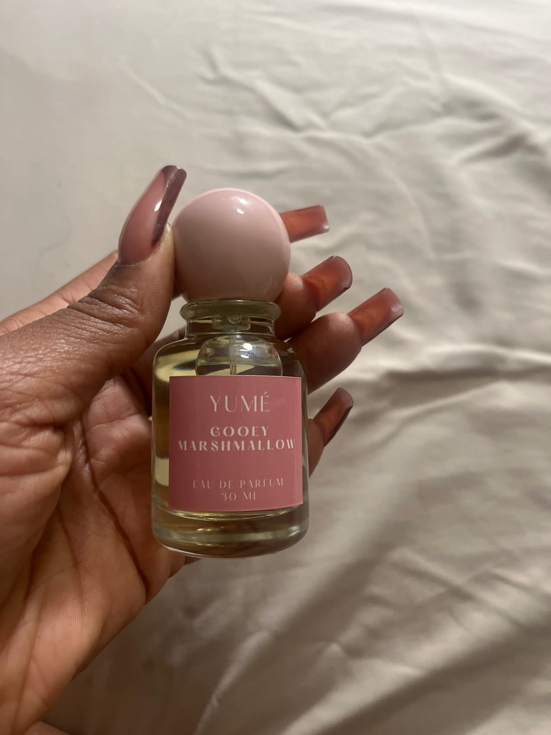 Customer photo review of GOOEY MARSHMALLOW PERFUME
