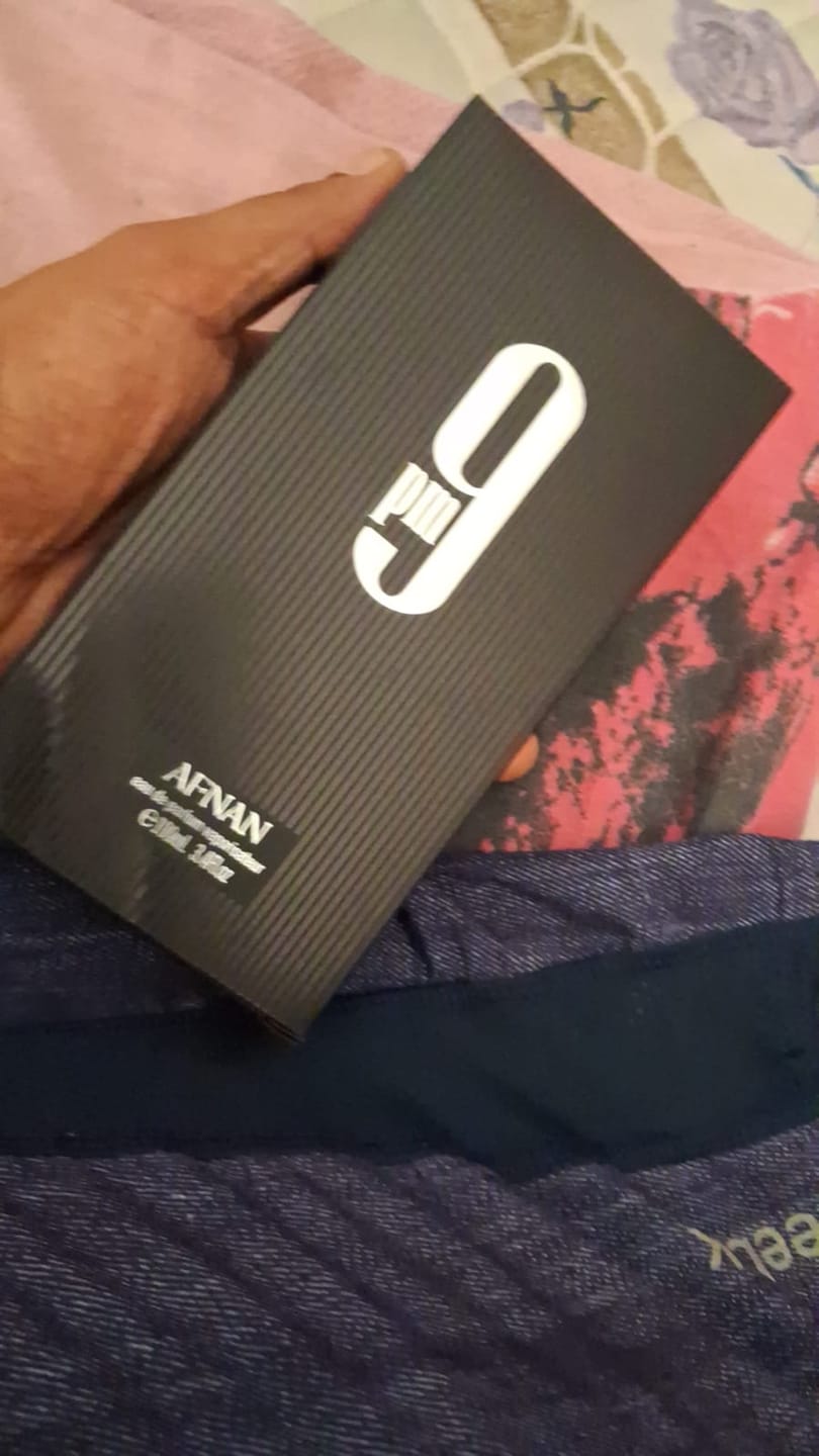 Customer photo review of Afnan 9pm Eau De Parfum For Men