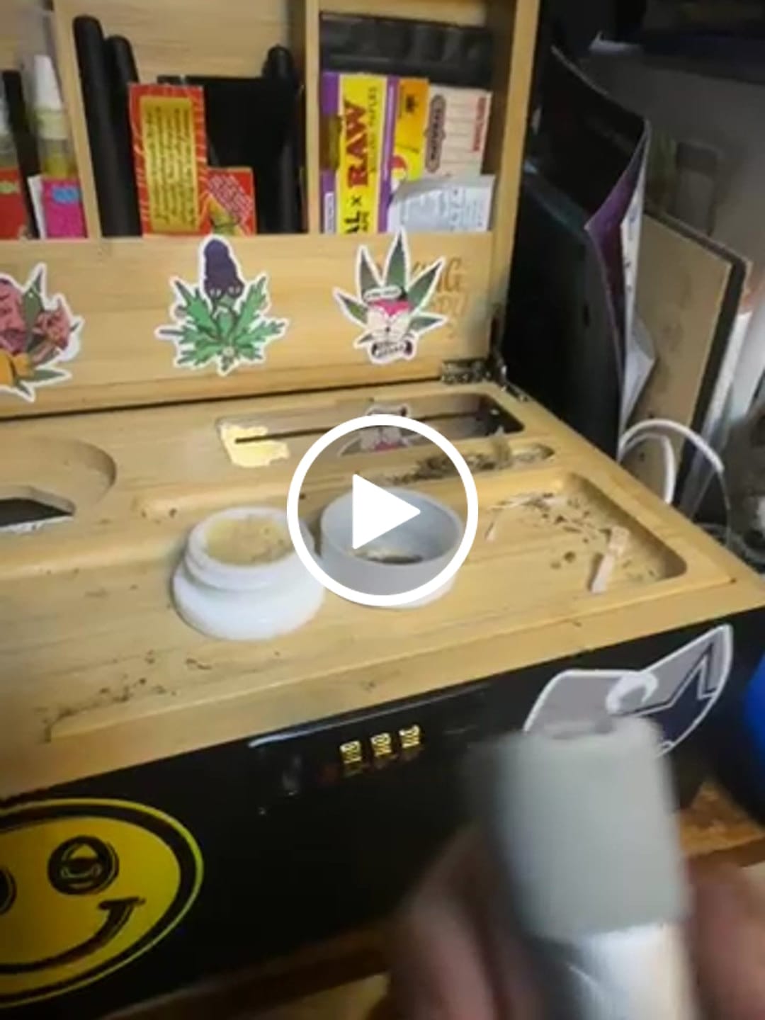 Customer video review of Cherry Slime (Live Resin Badder)