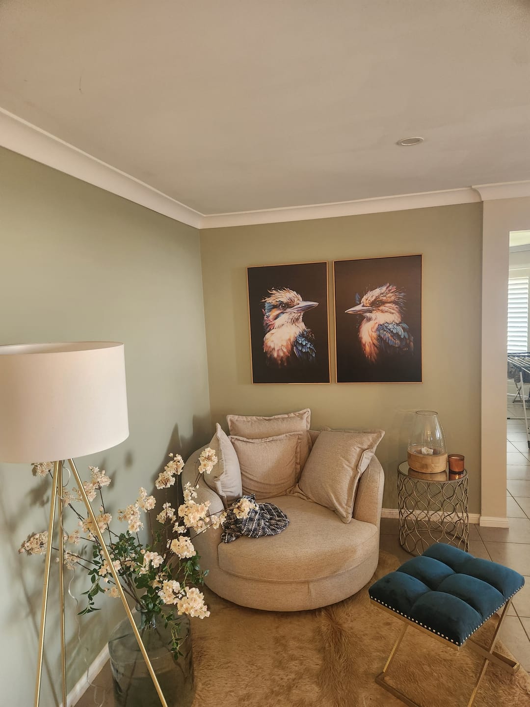 Customer photo review of KOOKABURRA I I CANVAS