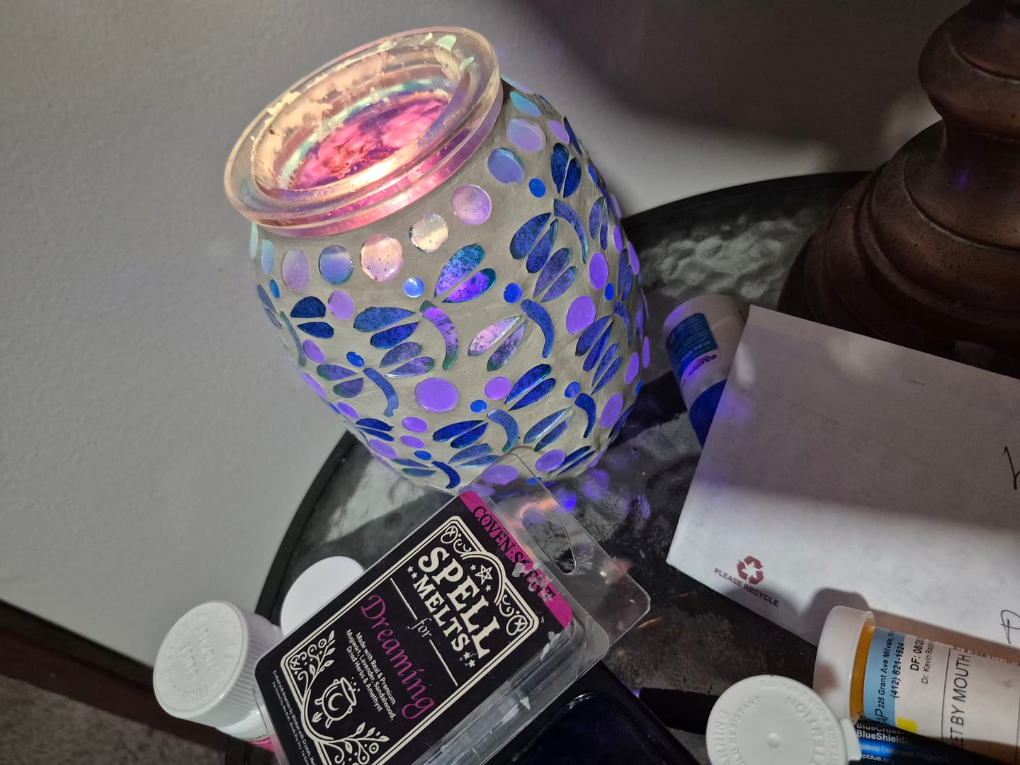 Customer photo review of Spell Melts for Dreaming Wax Melts