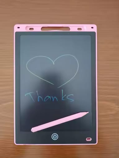 Customer photo review of Montessori SketchPad™- Tavoletta da Disegno LCD