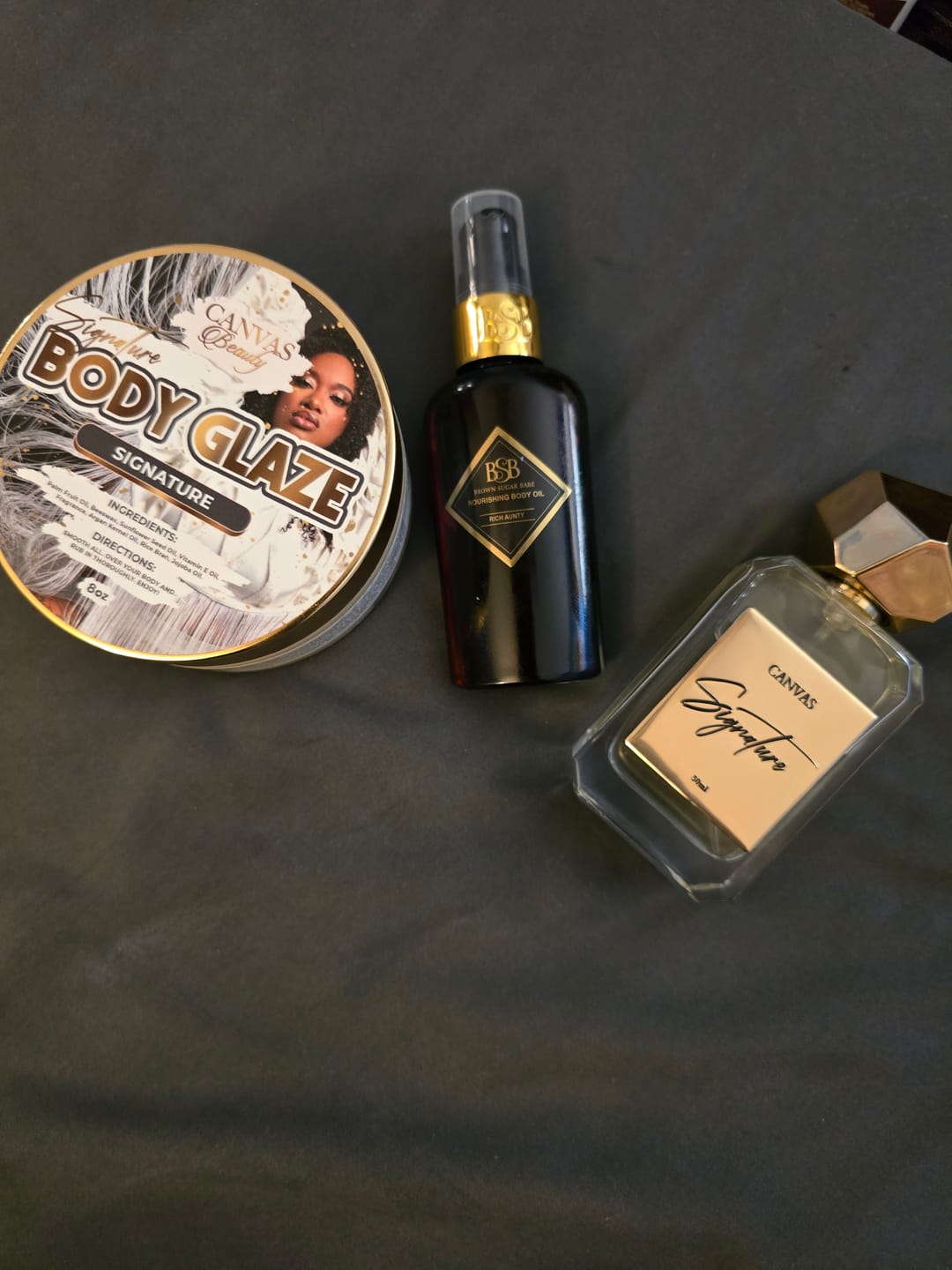 Customer photo review of SIGNATURE BODY GLAZE: Limited Edition