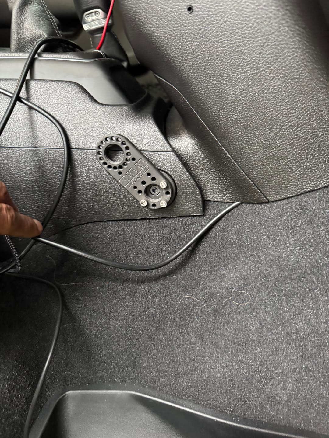 Customer photo review of UNIVERSAL ACCESSORY MOUNT FOR 2018+ JEEP WRANGLER JL &  GLADIATOR - CMM OFFROAD