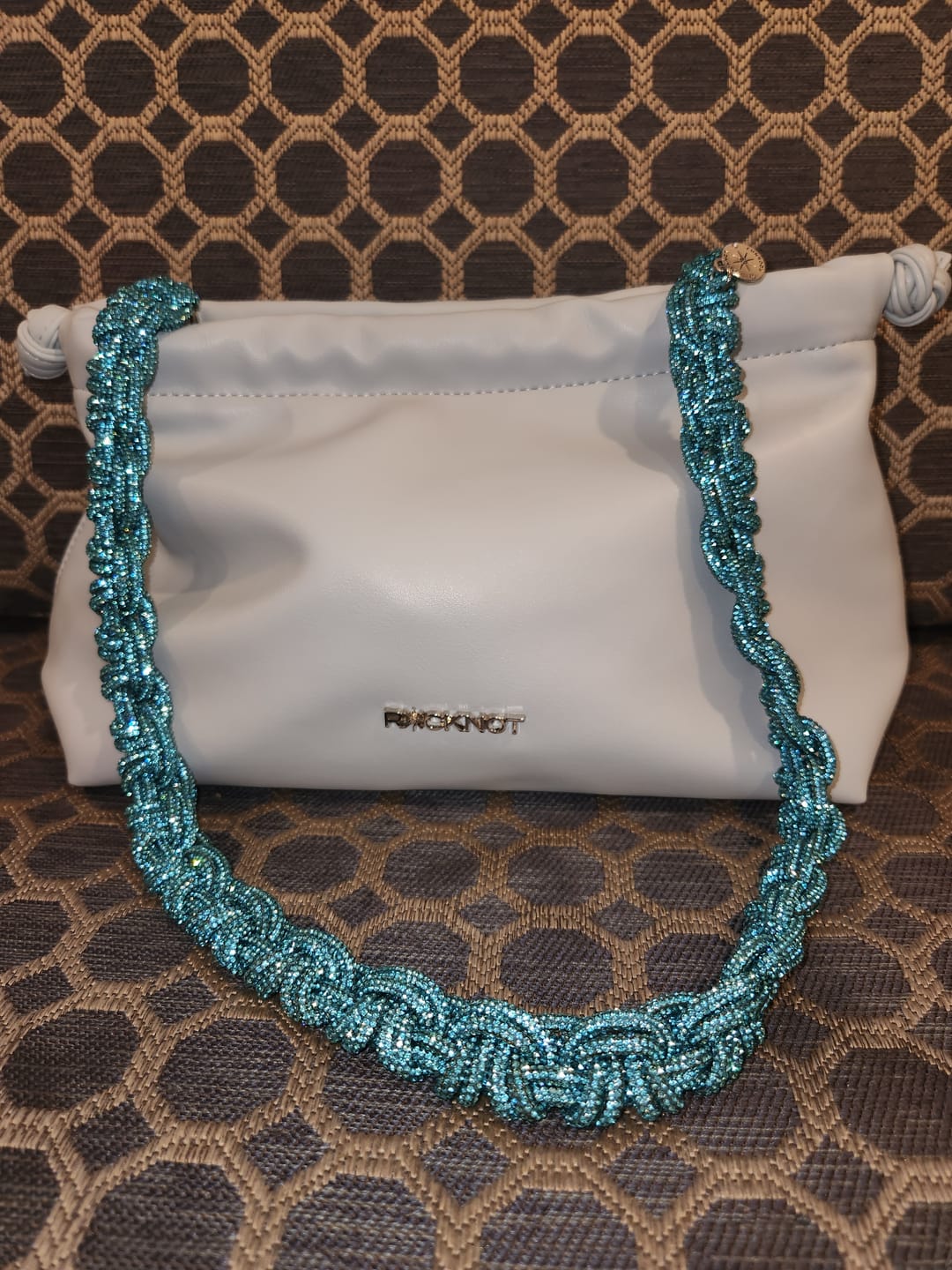 Customer photo review of PETITE CROWN STRAP - Teal