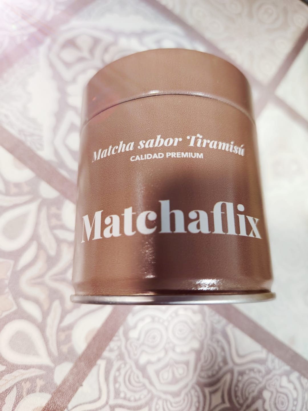Customer photo review of Té Matcha Premium Tiramisú liquidación