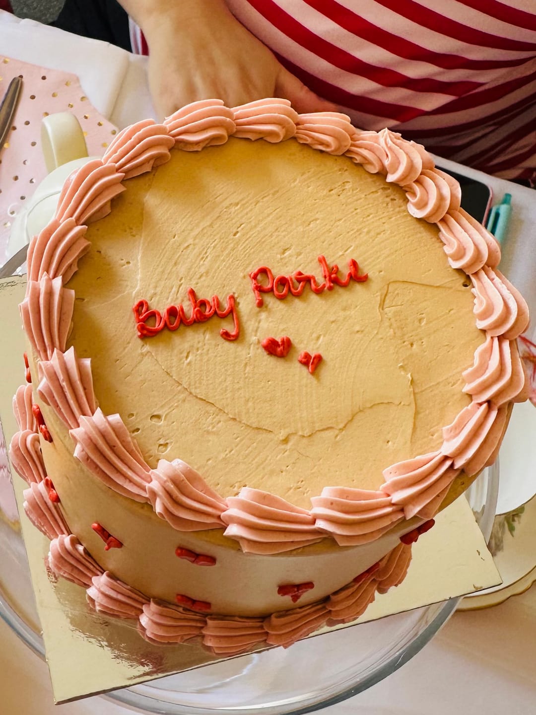 Customer photo review of aroha mini cake