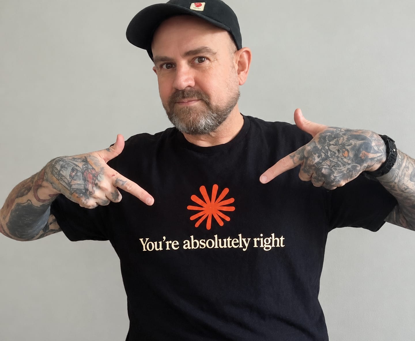 Customer photo review of You're Absolutely Right