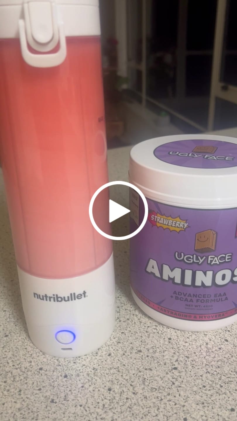 Customer video review of UGLYFACE® AMINOS+