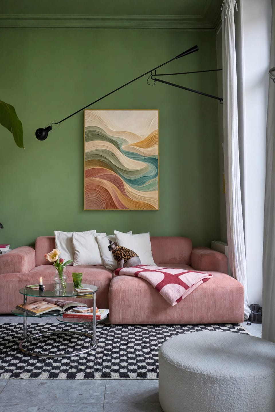 Customer photo review of Textured & Impasto Art｜Soft Earth Currents