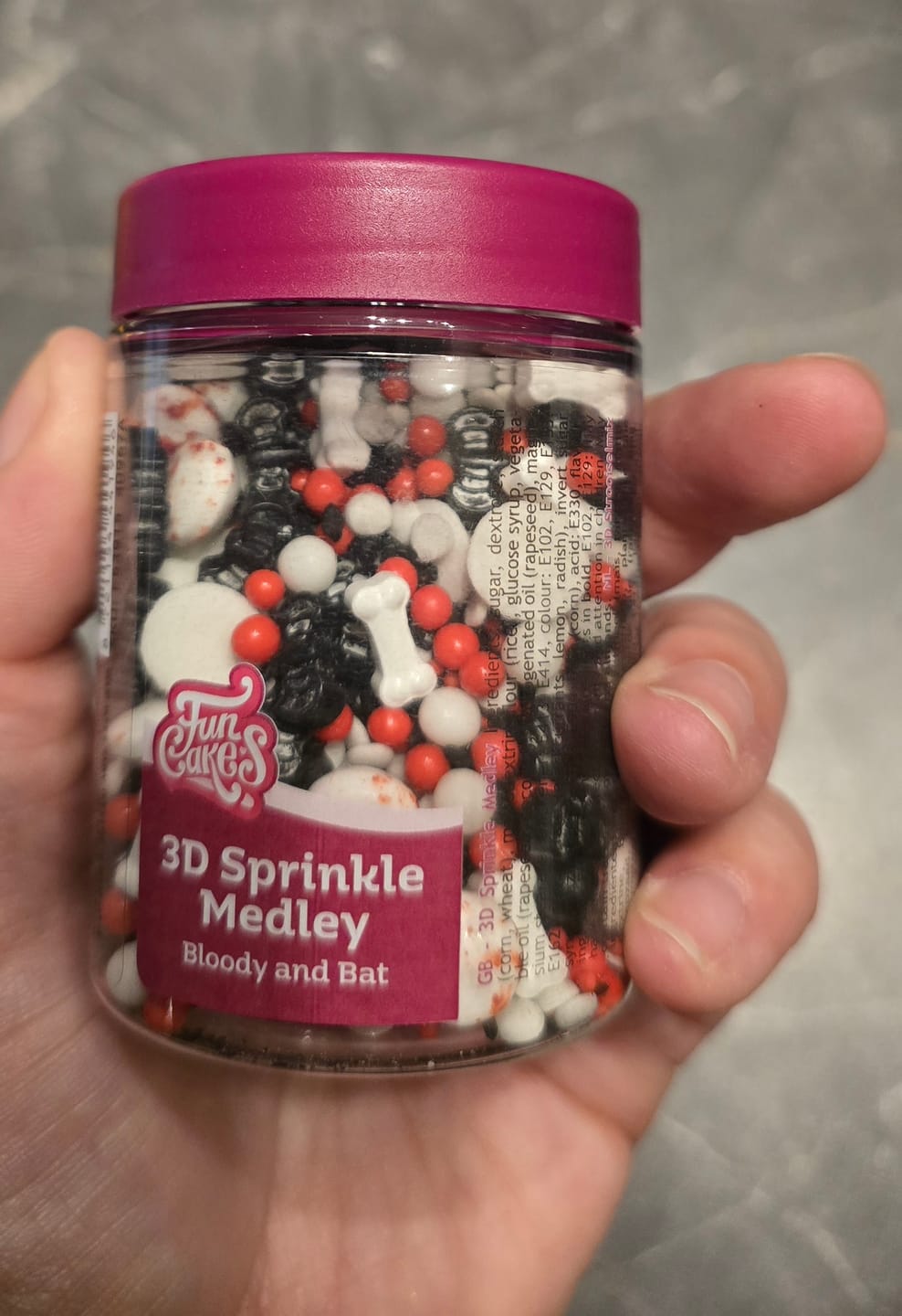 Customer photo review of Halloween Streusel – Streudeko für Cupcakes, Kekse & Torten (70 g)