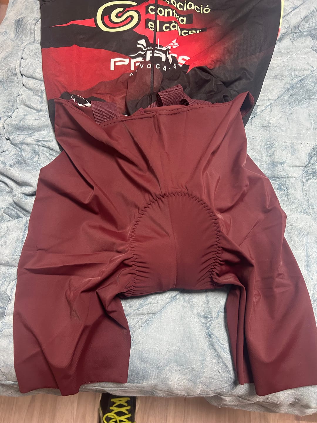 Customer photo review of LIFTTINT 2.X BIB SHORTS – RED
