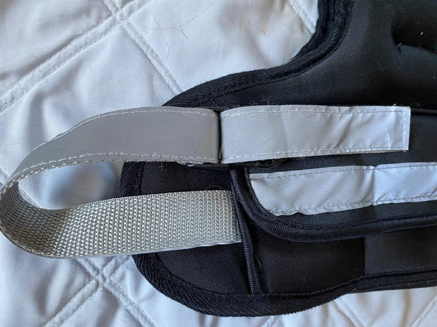 Customer photo review of Adjustable Weighted Vest, 4–10 lb