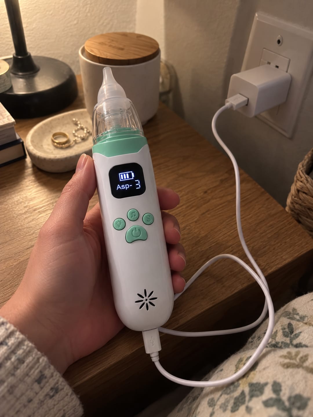 Customer photo review of BubClear Electric Nasal Aspirator