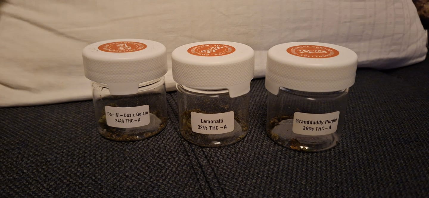 Customer photo review of THC-A 36% Blüten Granddaddy Purple