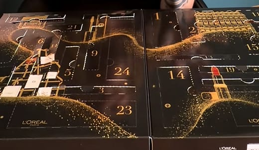 Customer photo review of Calendrier L'Oréal