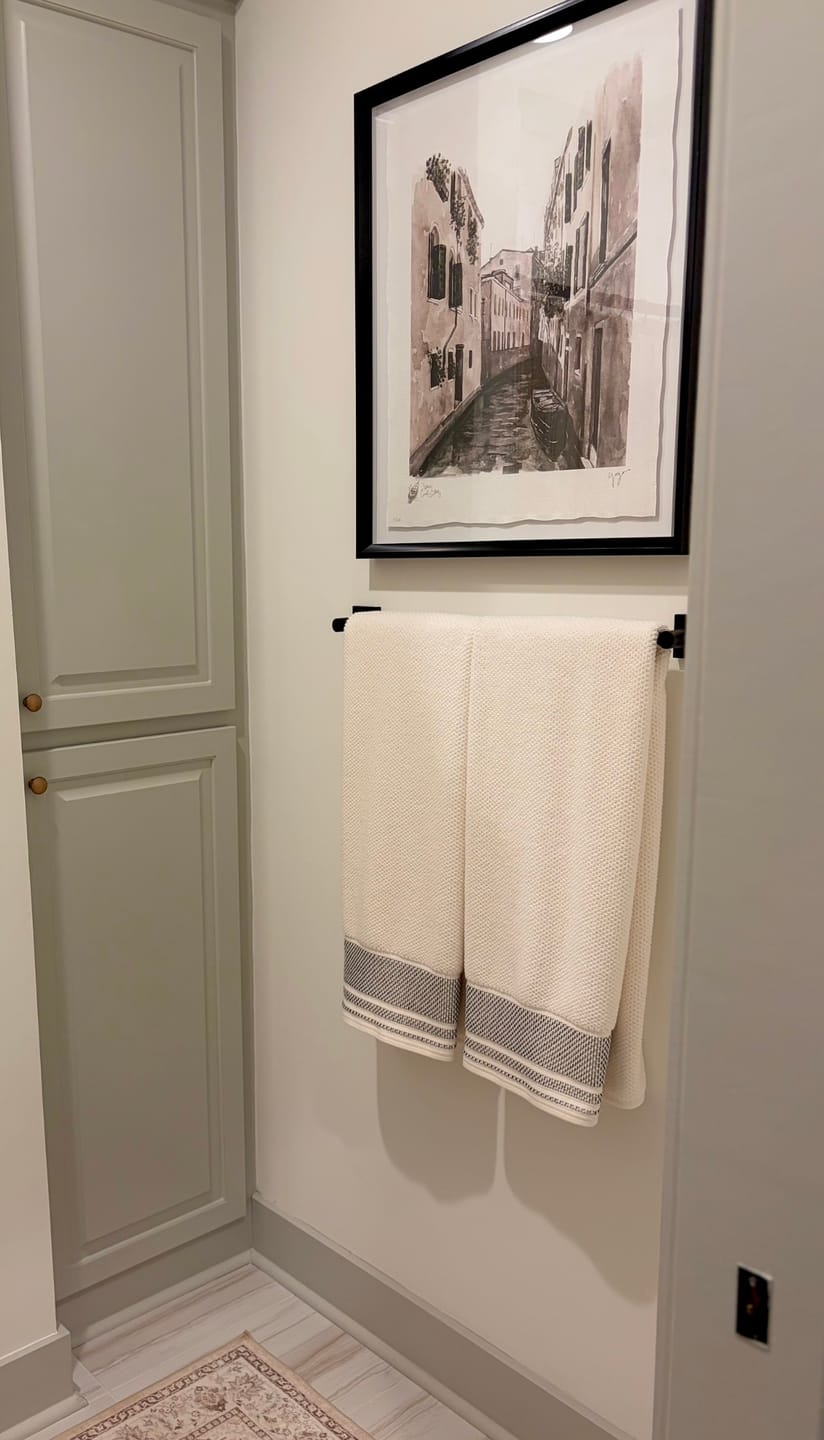 Customer photo review of Texere 100% Organic Cotton Rice Weave Towel Set