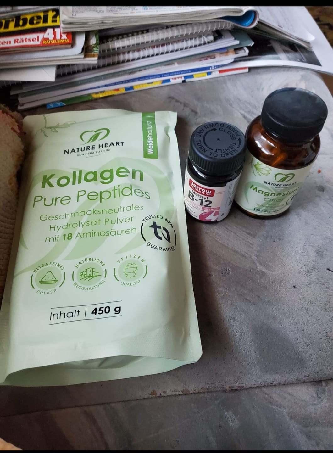 Customer photo review of Kollagen Pure Peptides