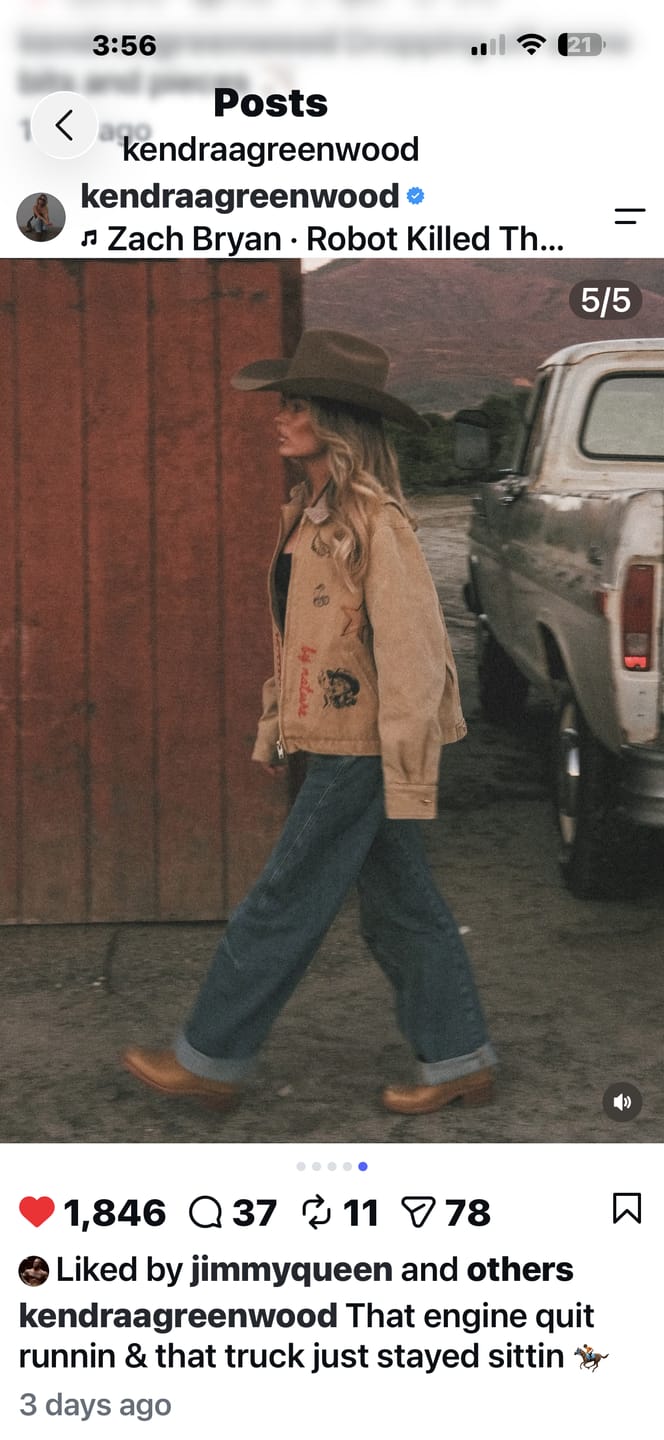 Customer photo review of ACES BARN JACKET PRE-ORDER