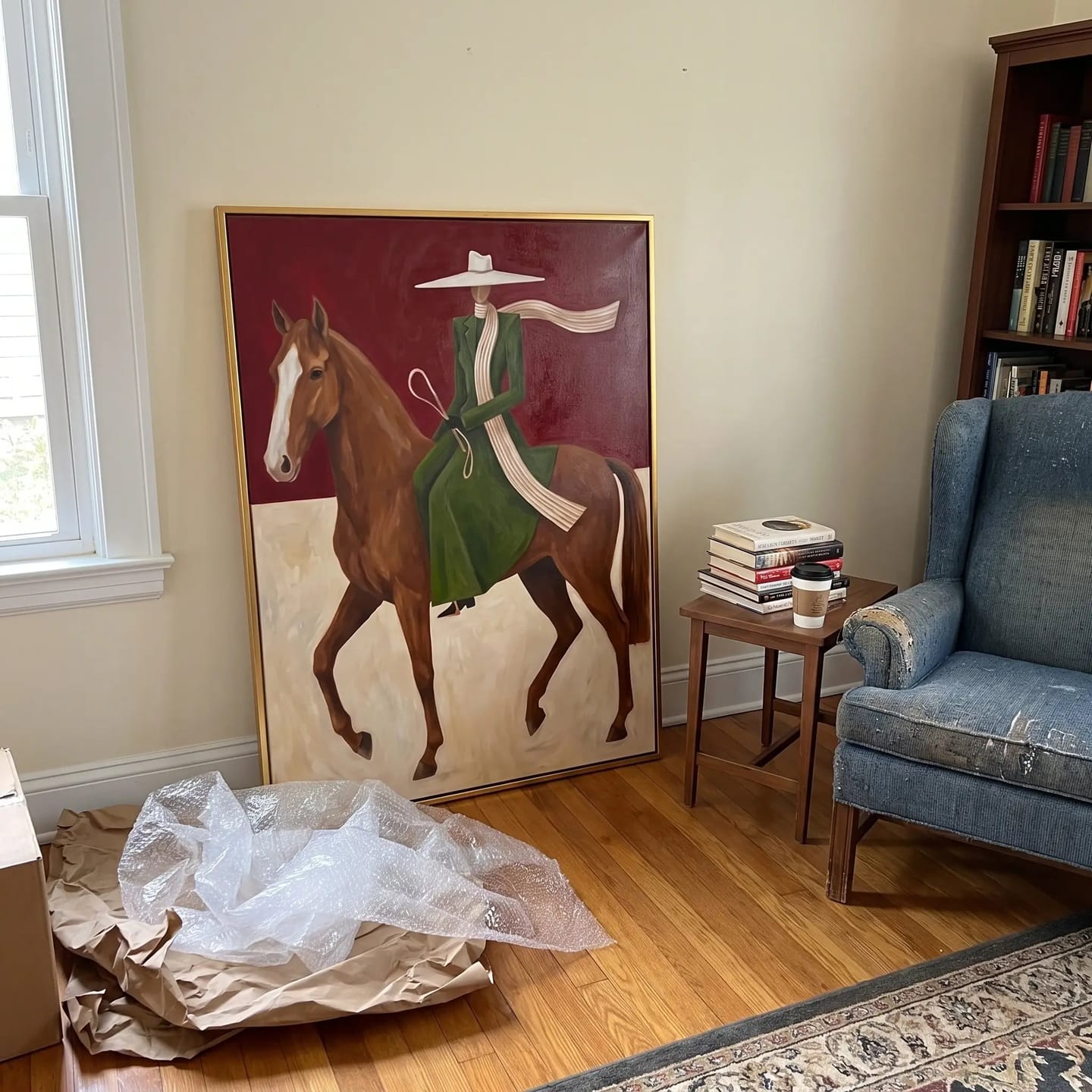 Customer photo review of Western Cowboy Horsewoman in Motion #WC055