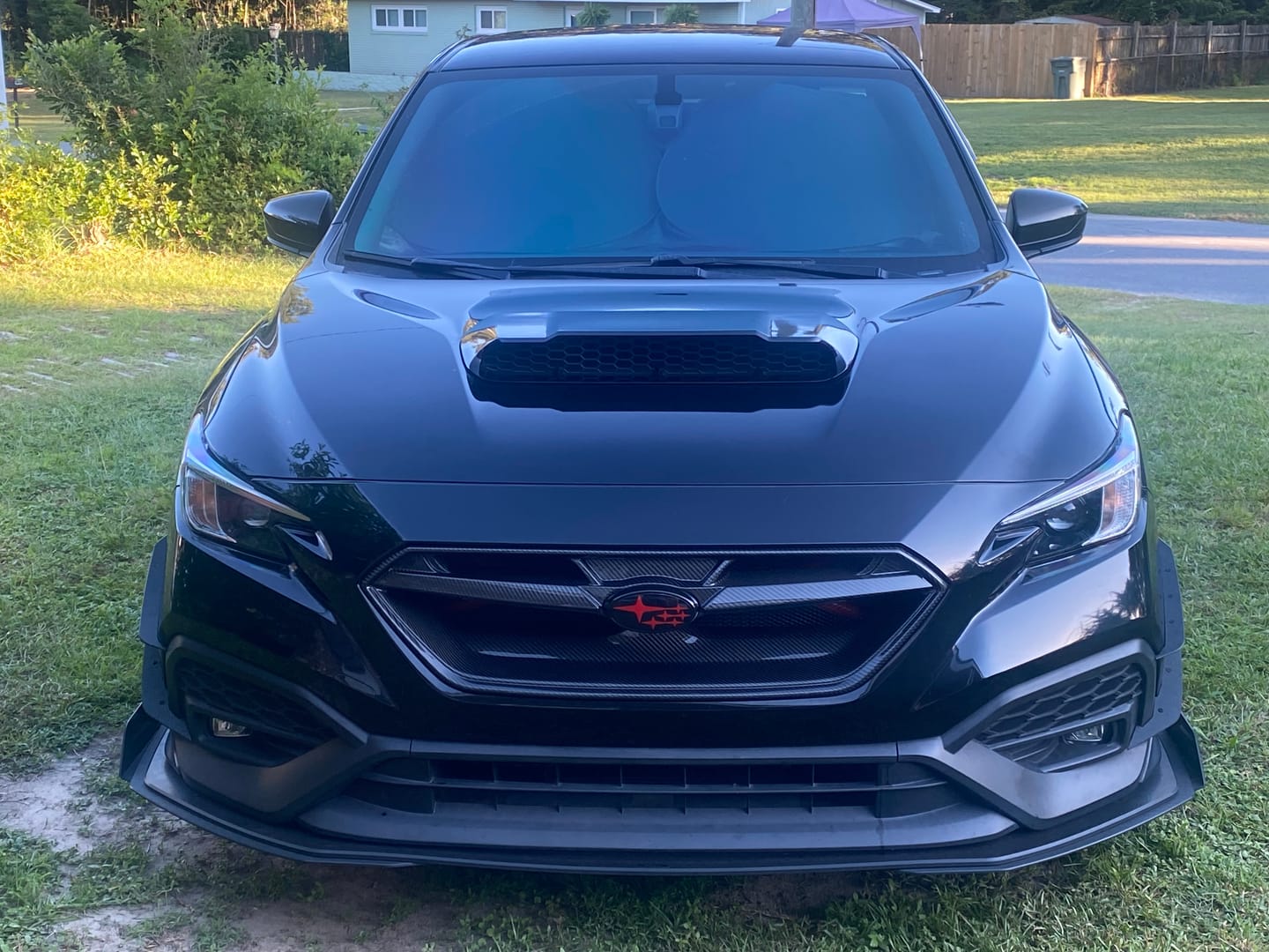 Customer photo review of VB WRX Front Bumper Canards
