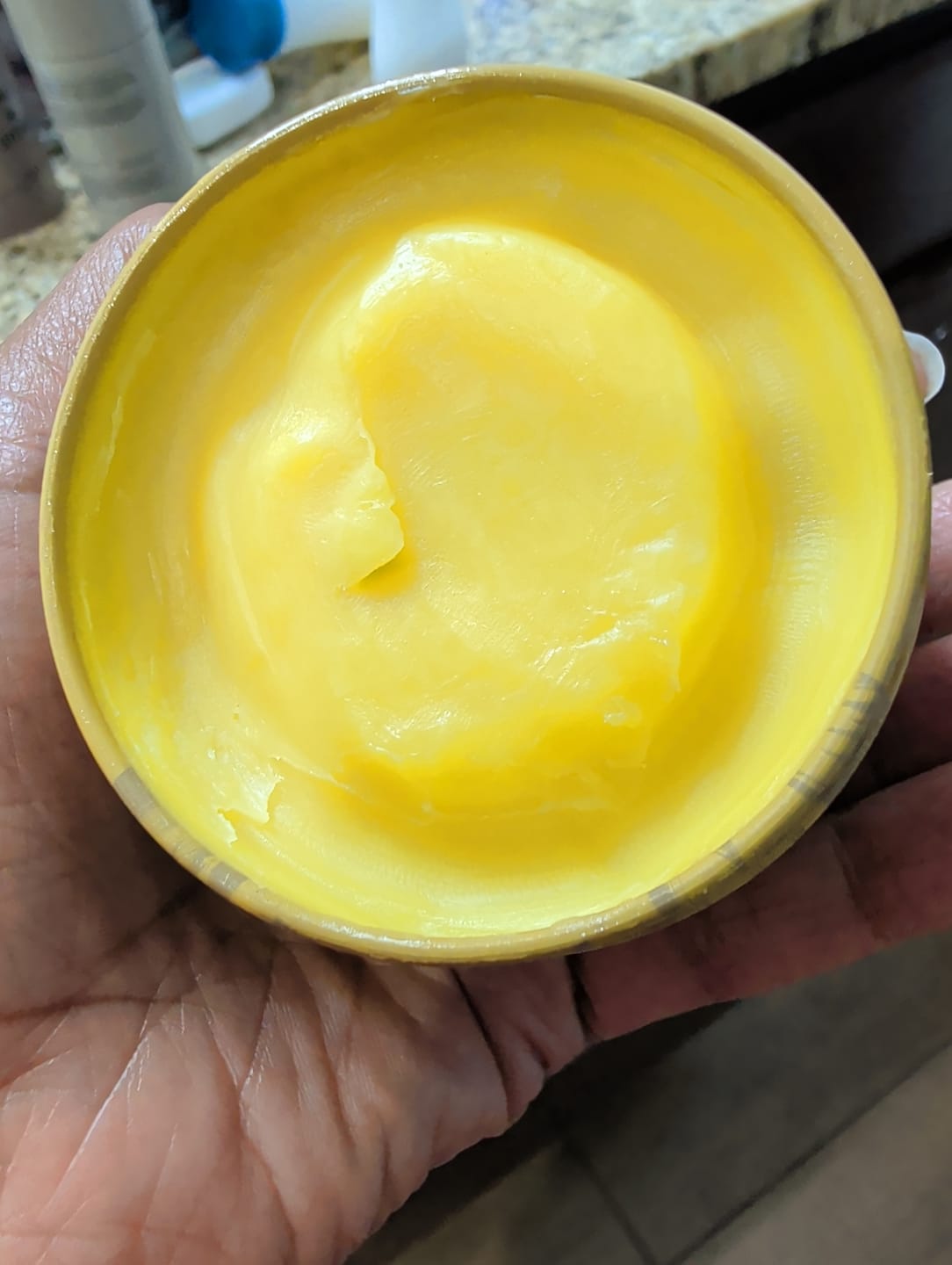 Customer photo review of Sweet Ginger Vapor Rub