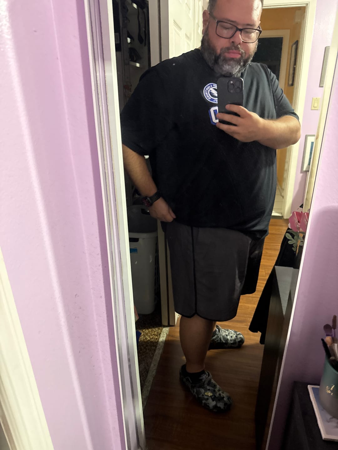 Customer photo review of Iron Gate – V2 Lined Training Shorts
