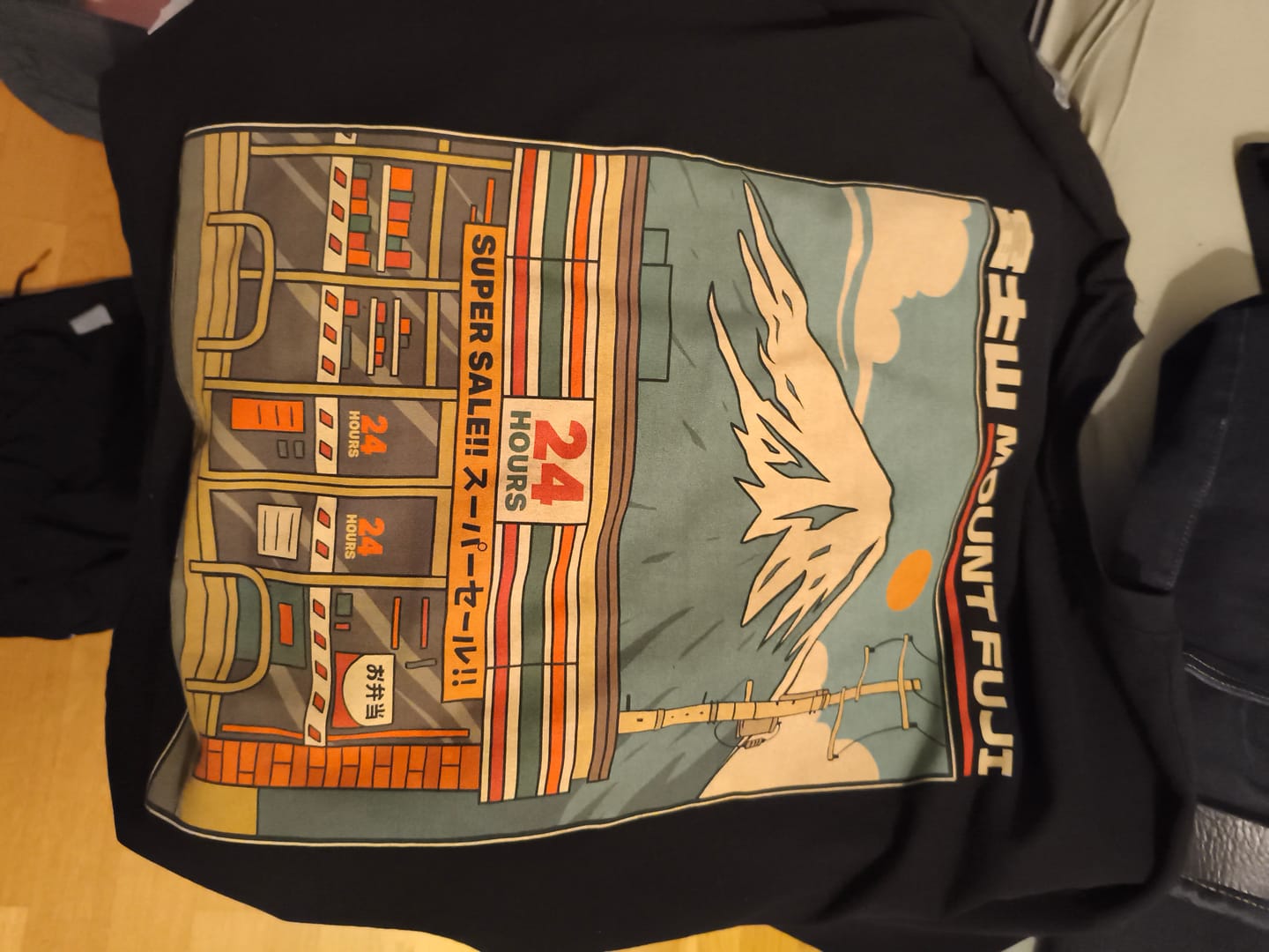 Customer photo review of Fuji Mart T-Shirt