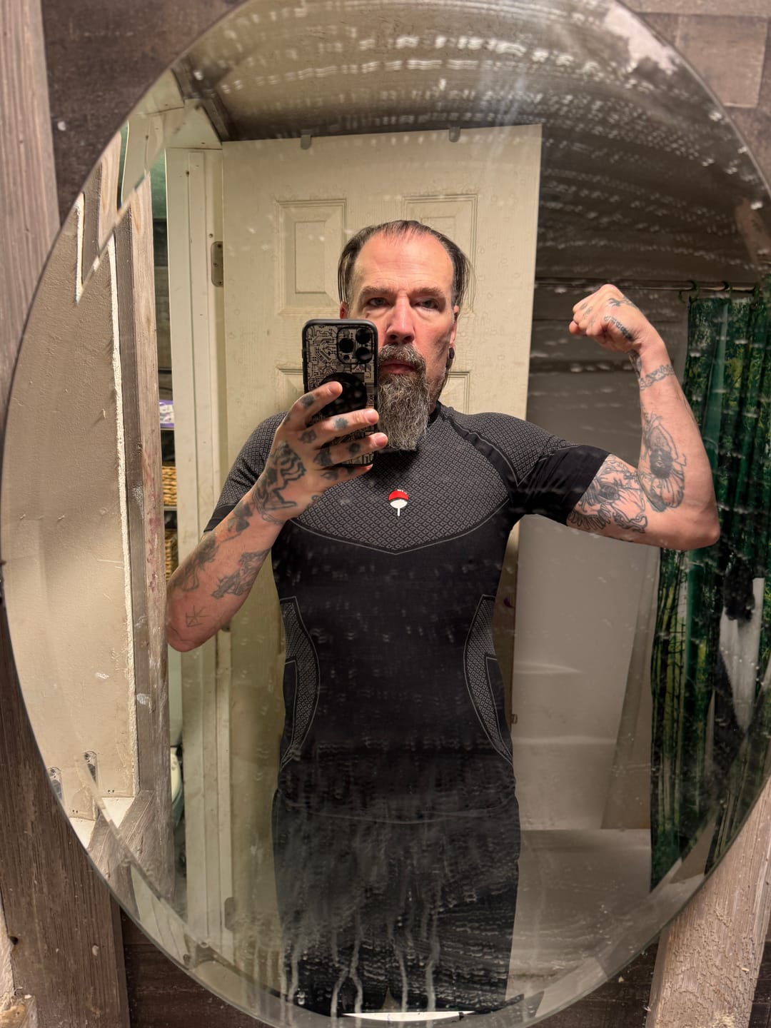 Customer photo review of Clan Compression Tee