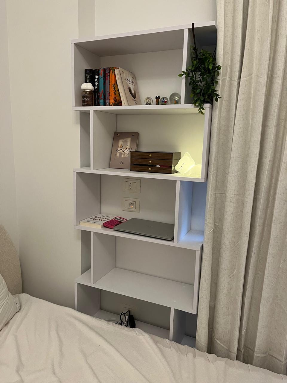 Customer photo review of خزانة كتب MDF عالي الجودة - OSM-009