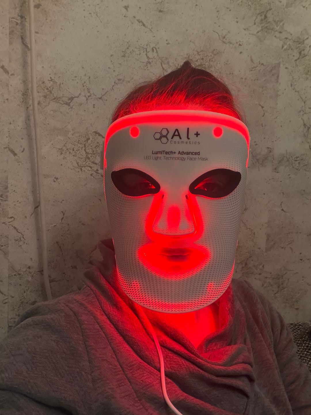 Customer photo review of LumiTech+ Advanced LED Mask v2.0