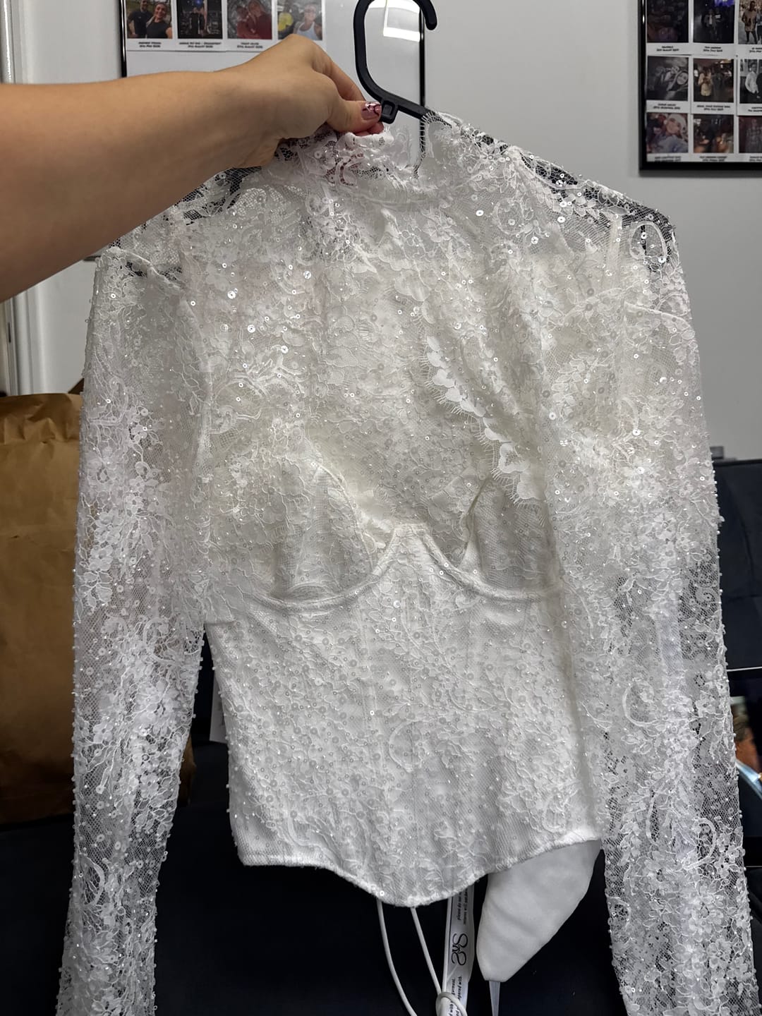 Customer photo review of FLORENCE LONG SLEEVE TOP