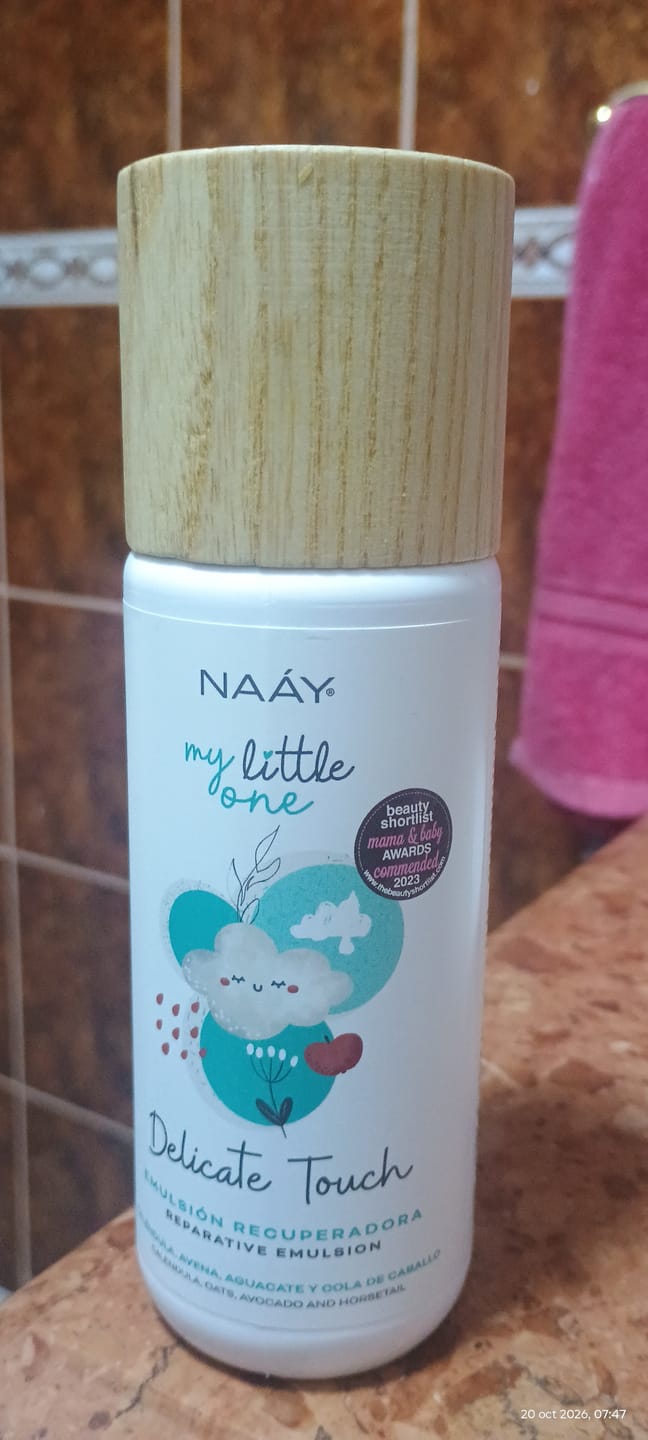 Customer photo review of Delicate Touch | Emulsión Recuperadora | Calmante |
