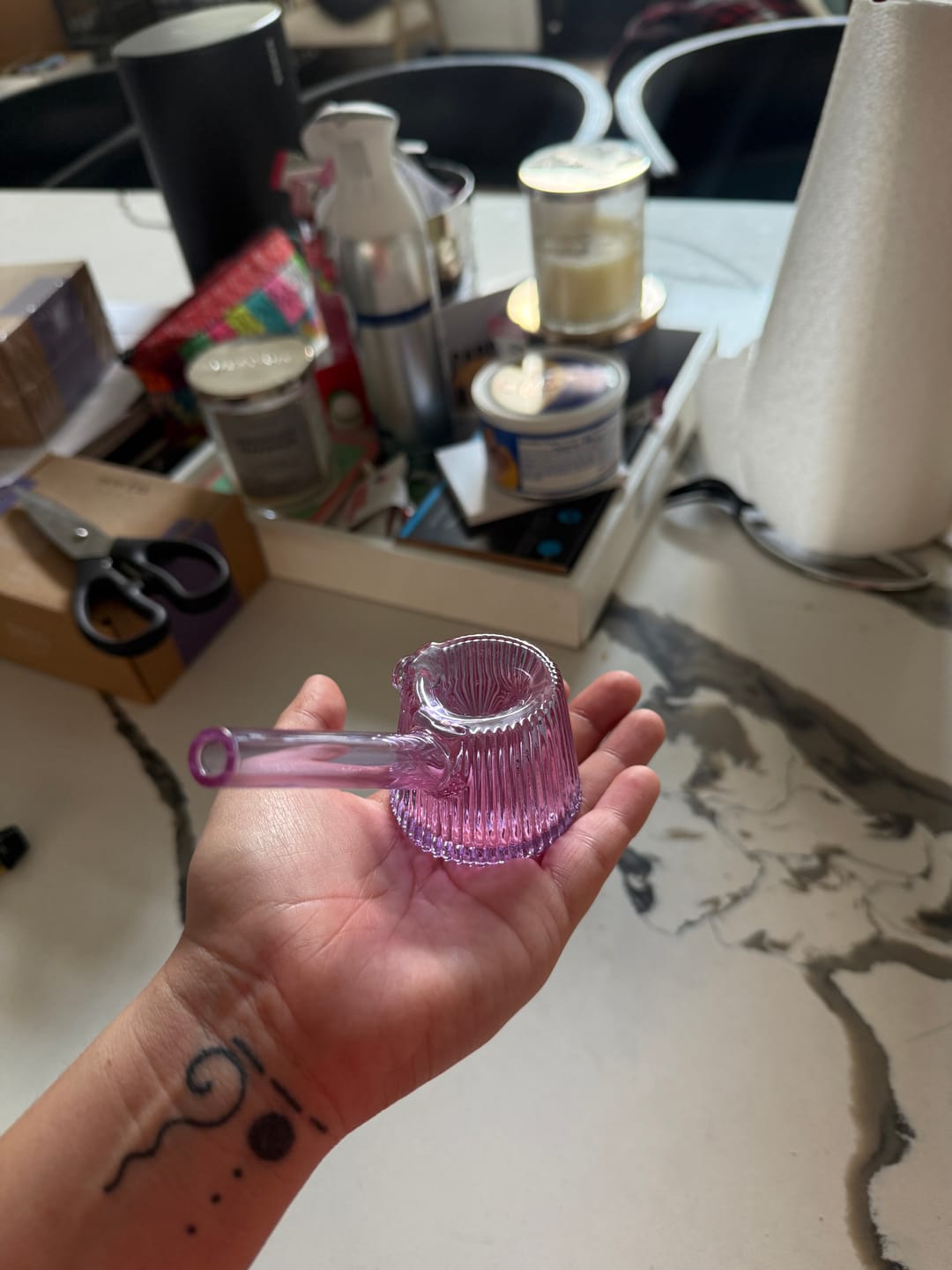 Customer photo review of Deco Hand Pipe