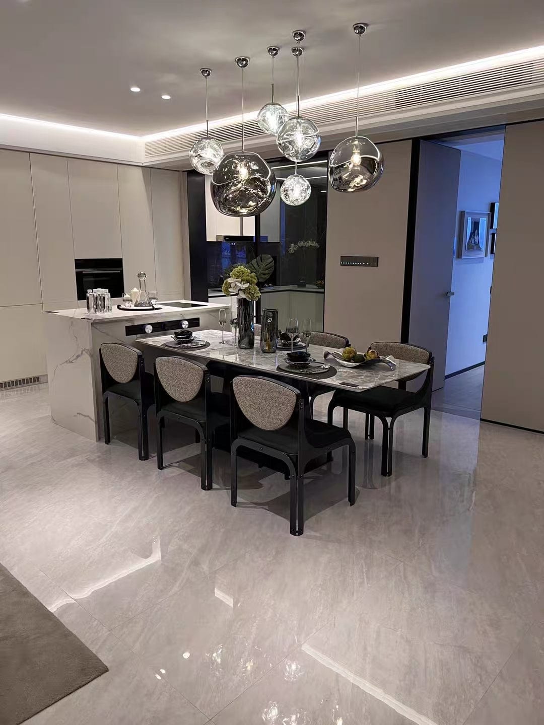 Customer photo review of Tambora Lava Pendant Light, Bulb Version