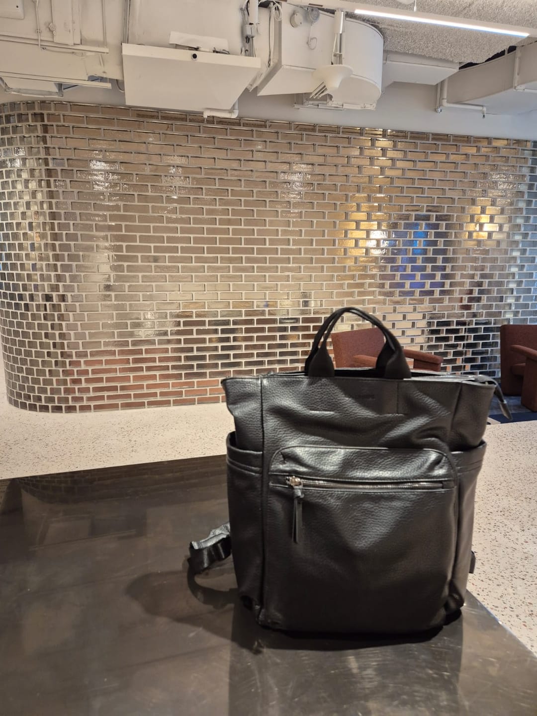 Customer photo review of Bronx Backpack - Black