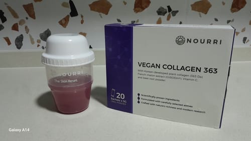 Customer photo review of Nourri Vegan Collagen 363
