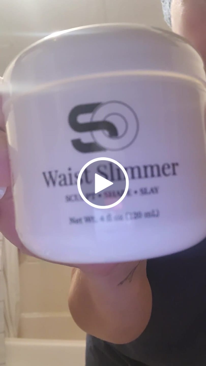 Customer video review of Waist Slimmer Cream