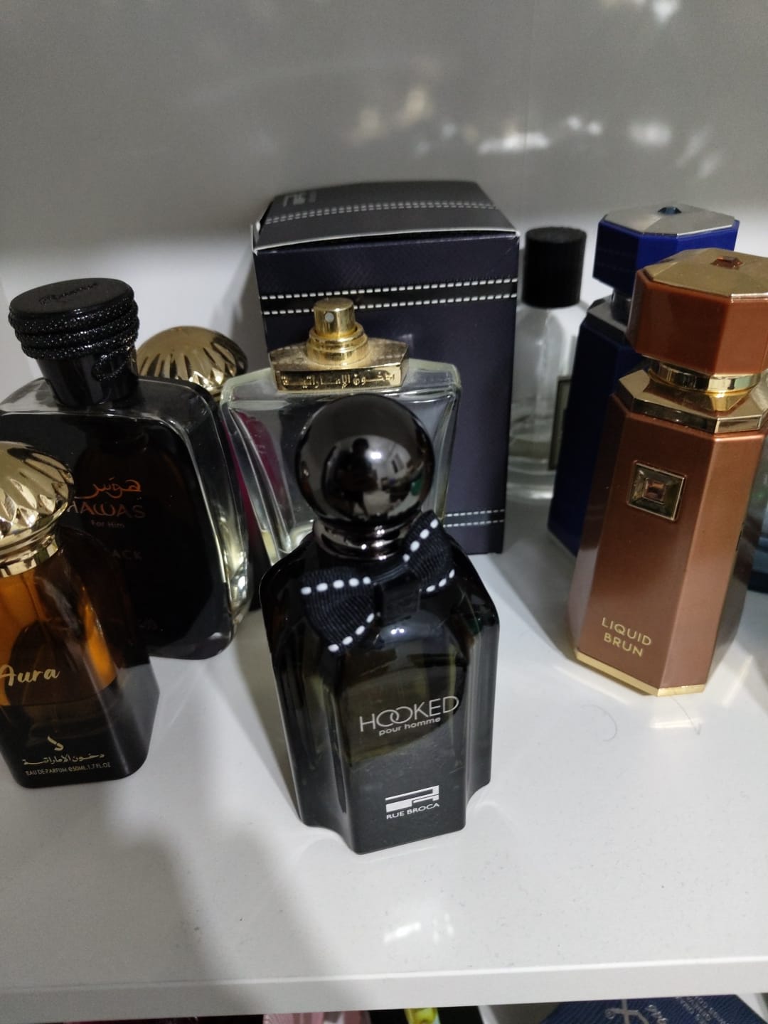 Customer photo review of RUE BROCA HOOKED EDP FOR MEN