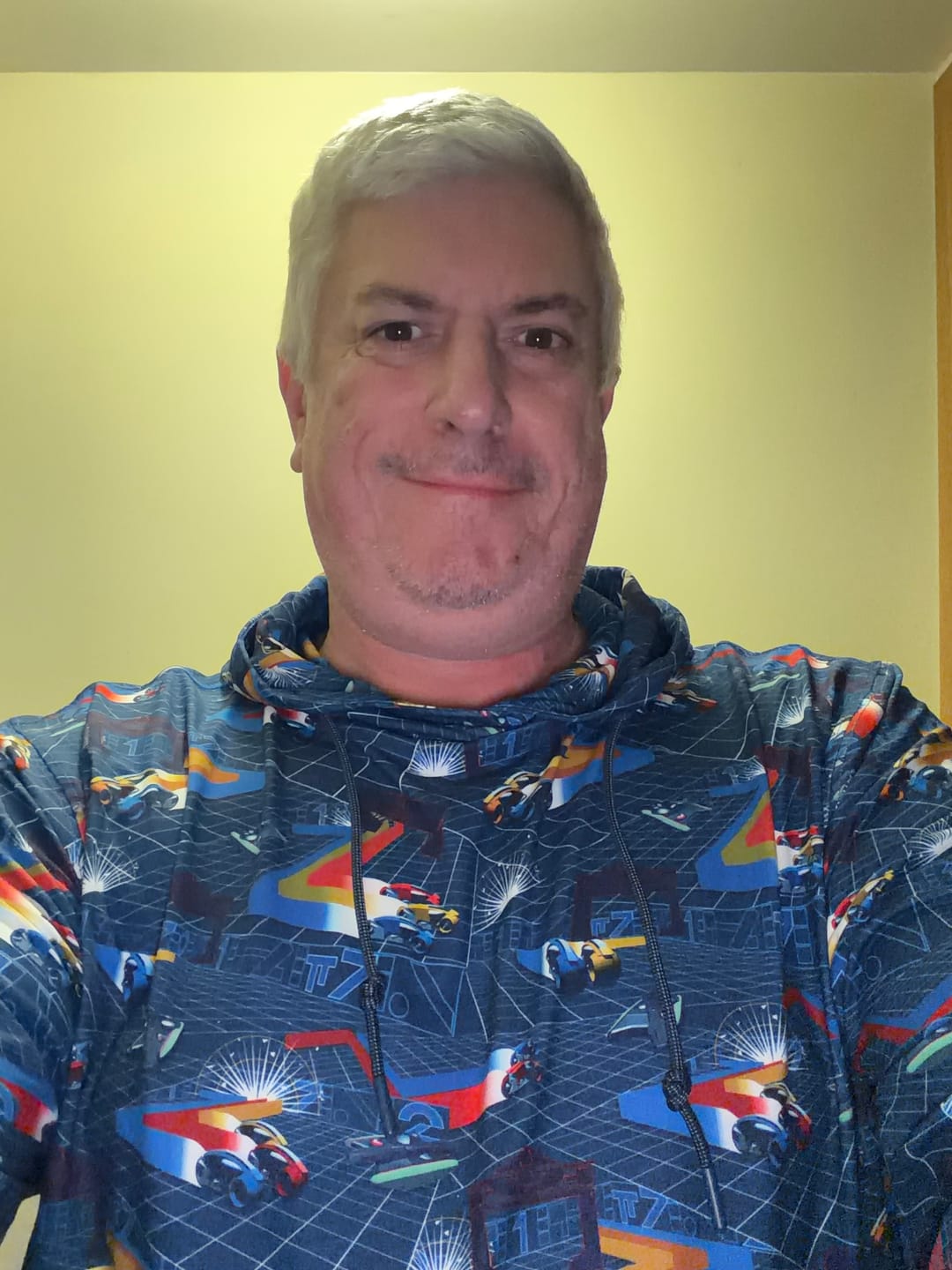 Customer photo review of Disney's Tron "The Grid" – Performance Hoodie