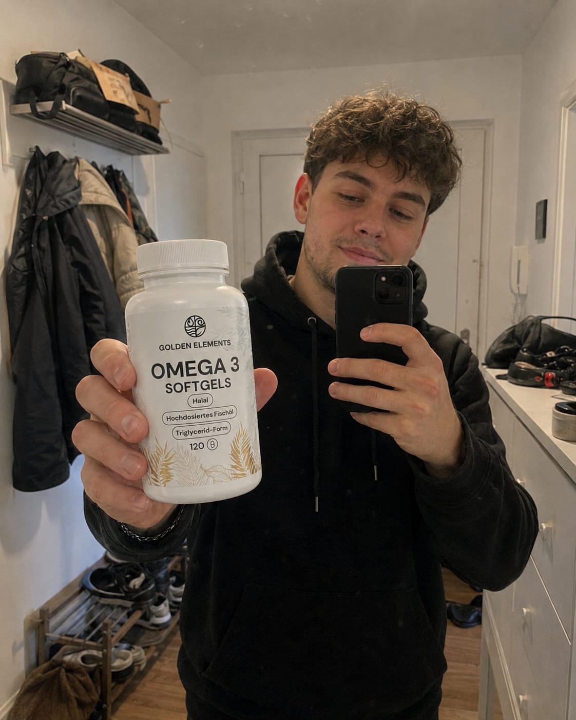 Customer photo review of Omega 3 Halal Triglyceride - Softgels