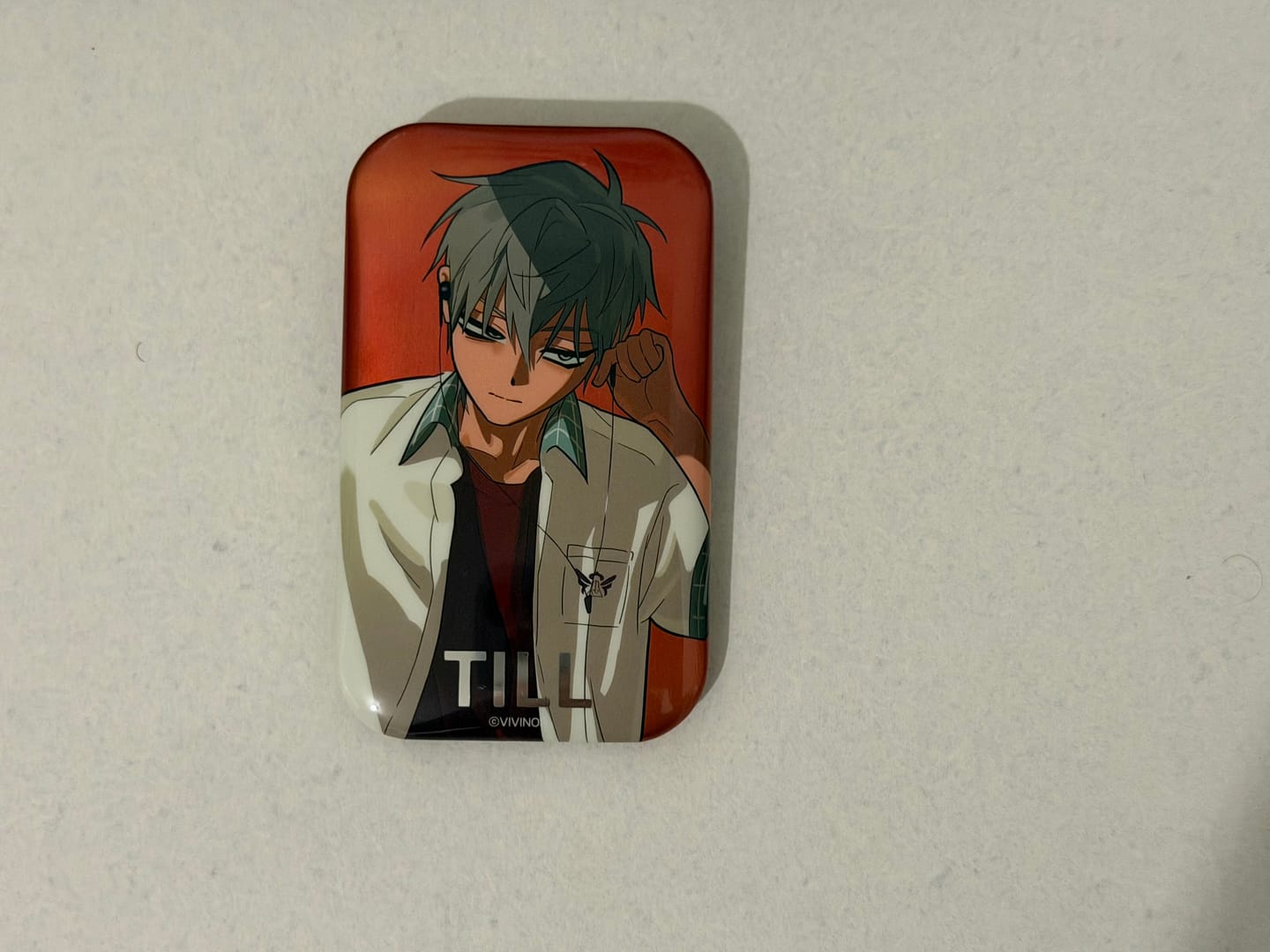 Customer photo review of Alien Stage Zombie Stage: Fading Youth Series Square Badge