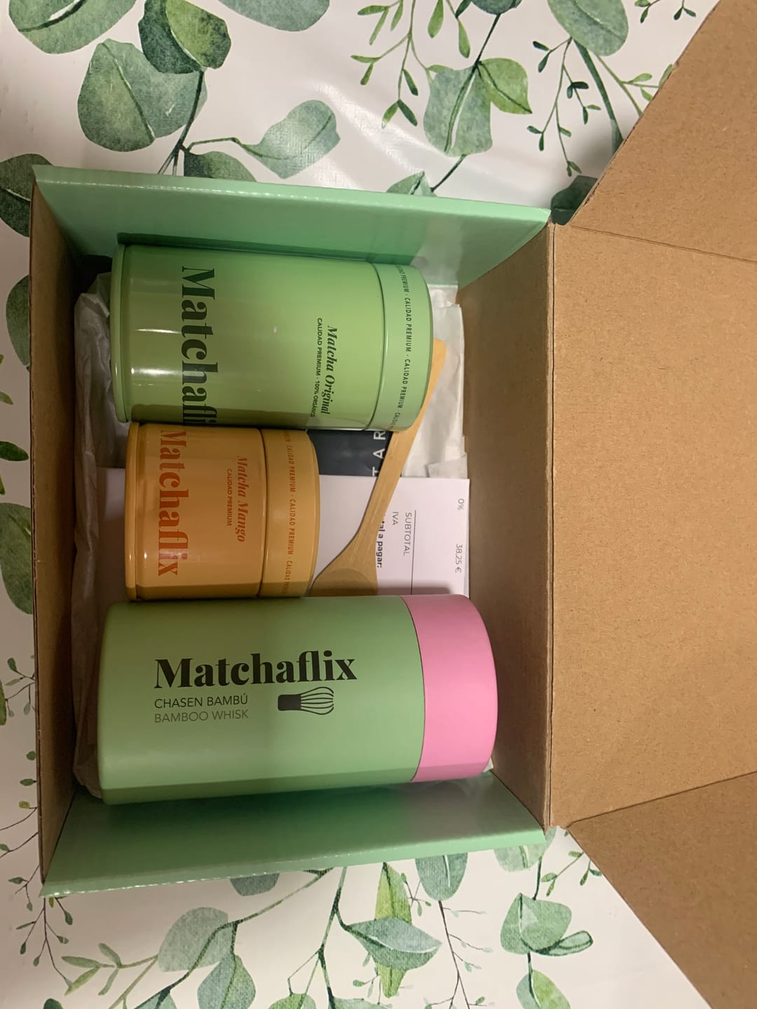 Customer photo review of Recetario Matchaflix