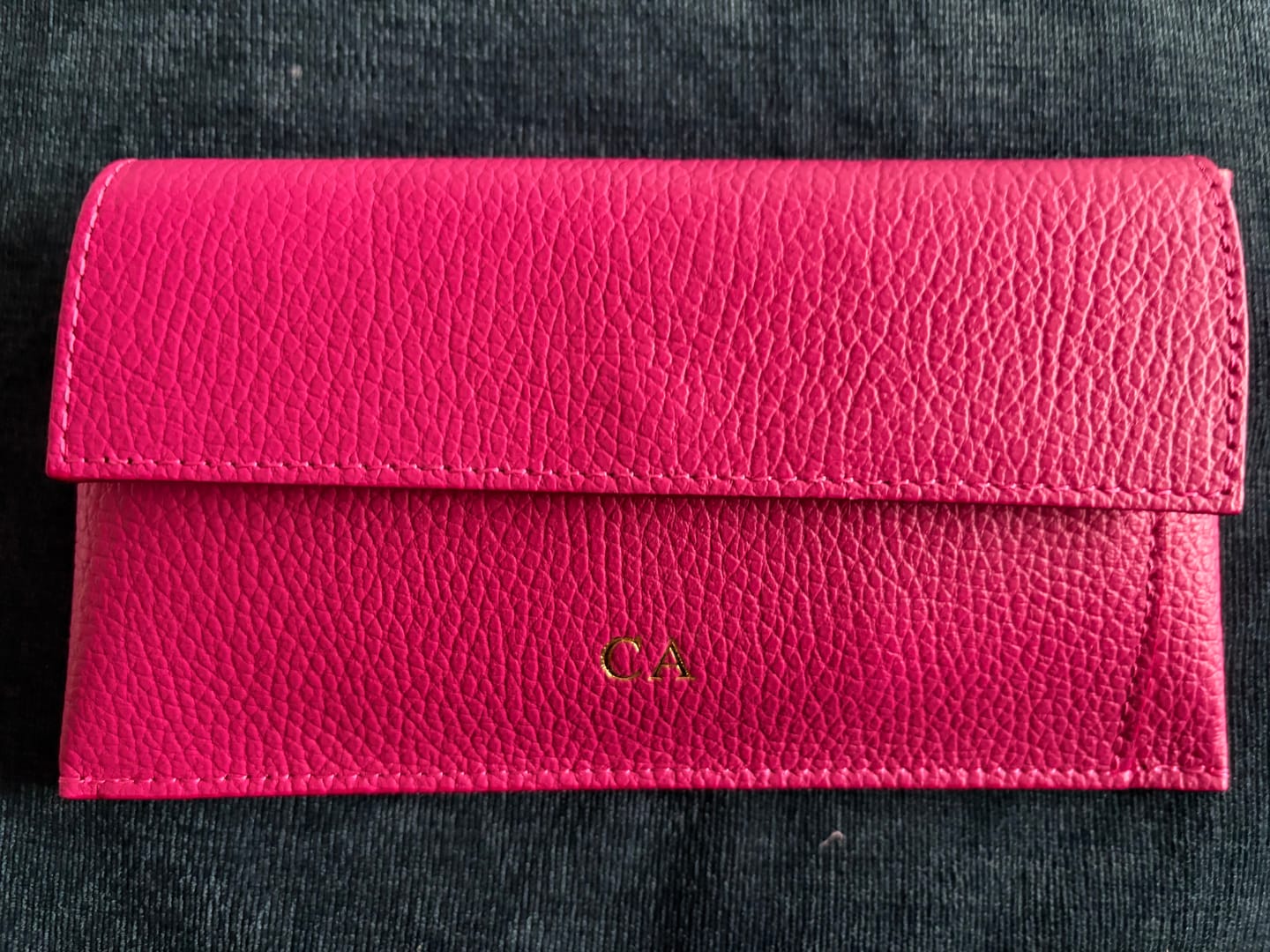 Customer photo review of Leather Lady Wallet