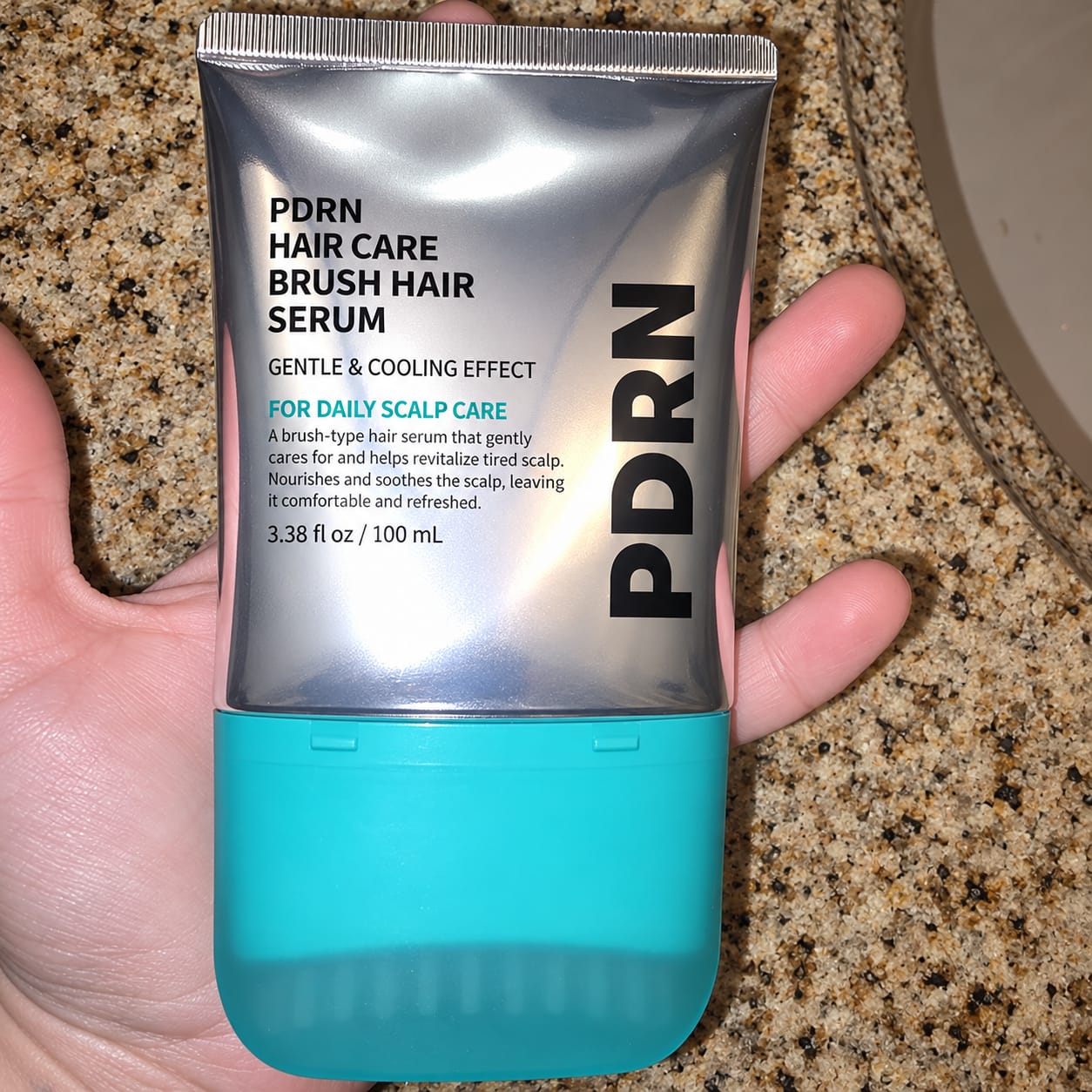 Customer photo review of Verana Glow Sérum con Cepillo para el Cuero Cabelludo