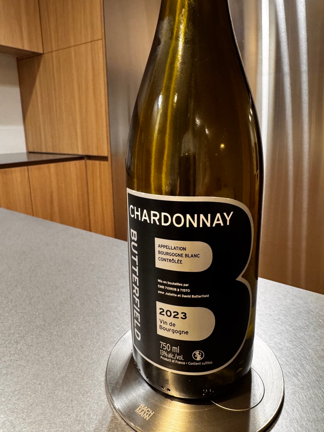 Customer photo review of David Butterfield Bourgogne Chardonnay 2023