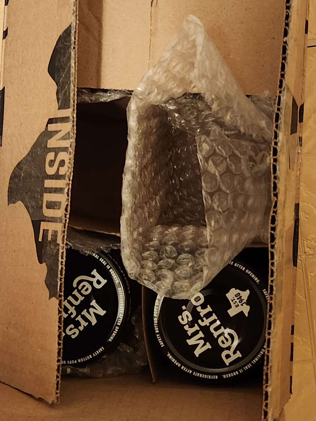 Customer photo review of Mrs. Renfro's Hot Habanero Salsa - 16 OZ 6 Pack
