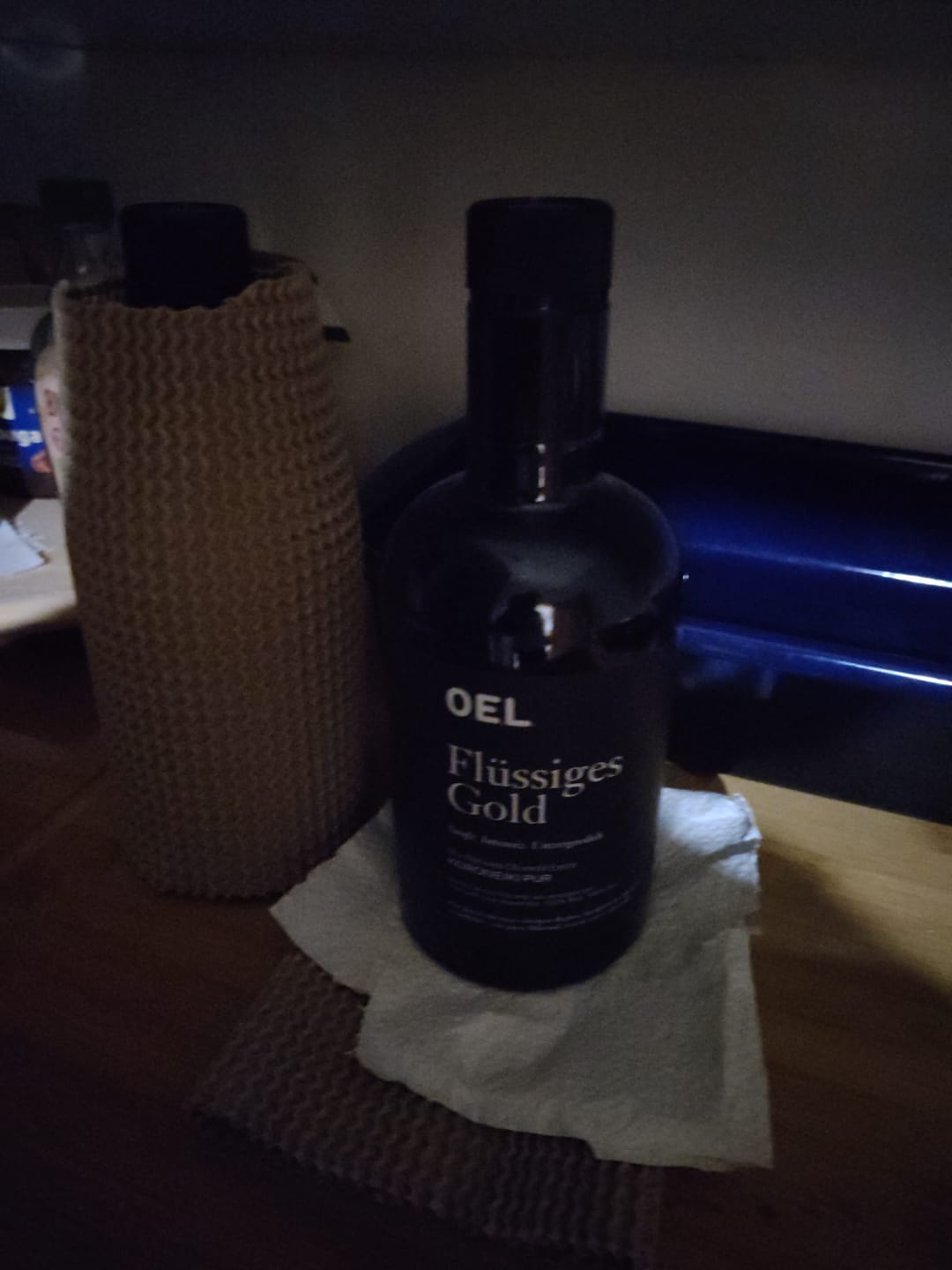 Customer photo review of Flüssiges Gold 0,5 l Glasflasche - Bio Natives Olivenöl Extra
